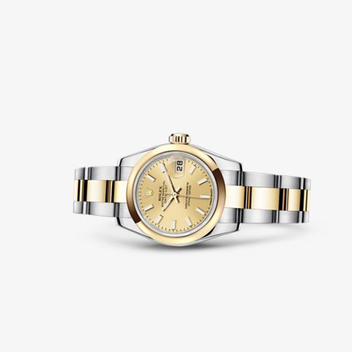 Lady-Datejust 26 Rolesor Champagne Oyster