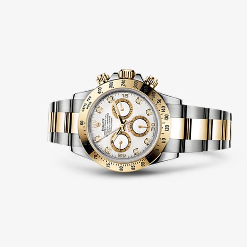 Daytona Rolesor White Diamond
