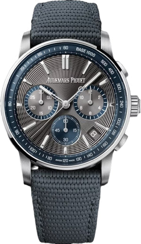 Code 11.59 Selfwinding Chronograph 41mm Grey embossed dial