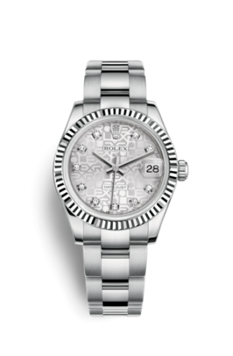 Datejust 31 Stainless Steel Fluted / Oyster / Silver Computer