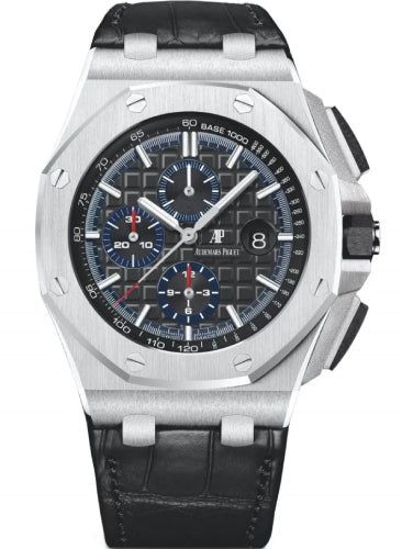 Royal Oak Offshore Selfwinding Chronograph Platinum Black Index Dial & Ceramic…
