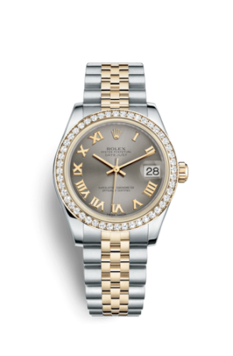 Datejust 31 Rolesor Yellow Diamond / Jubilee / Steel Roman