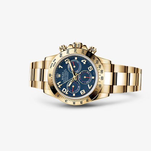 Cosmograph Daytona Yellow Gold / Blue Racing
