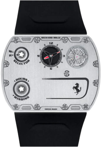 Limited Edition Ferrari Manual Winding Ultraflat Grey Dial