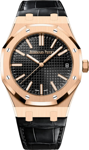 Royal Oak 41mm Rose Gold Black Dial