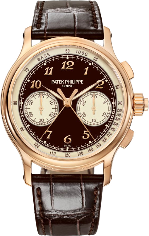 Grand Complications 41mm Split-Seconds Chronograph Rose Gold Brown Grand Feu Enamel…