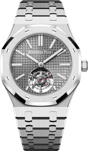 Royal Oak 41mm Flying Tourbillion Stainless Steel Grey Dial