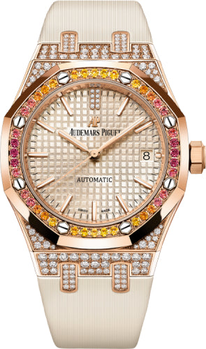 Royal Oak 37mm Selfwinding Rose Gold Sapphire Garnet