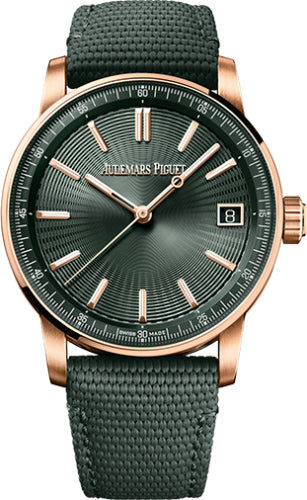 Code 11.59 Selfwinding 41mm Pink Rose Gold Green Dial