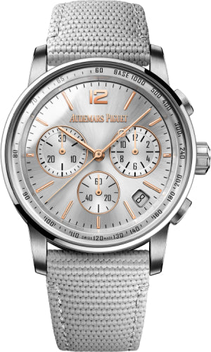 Code 11.59 Chronograph 41mm White/Rose Gold Grey Dial