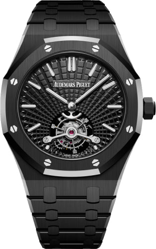 Royal Oak Tourbillon Extra-Thin 41mm Black Ceramic Black Dial