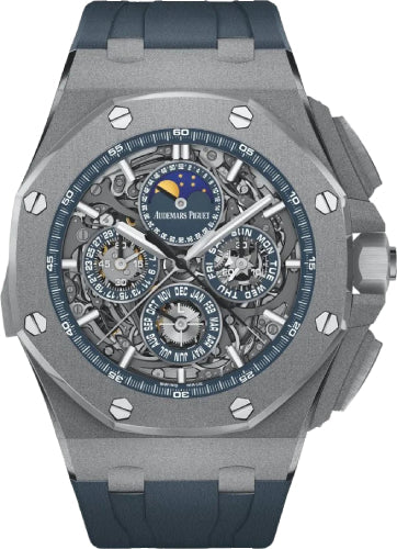 Royal Oak Offshore Grande Complication Openworked Index Titanium Rubber 44mm…