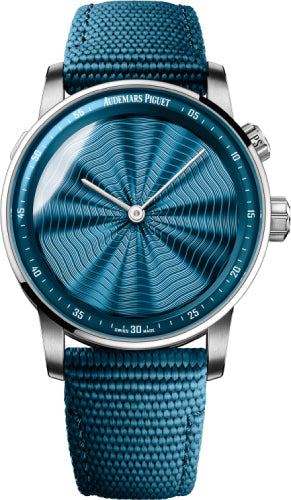 Code 11.59 Grande Sonnerie Supersonnerie White Gold Blue Enamel Dial 41mm