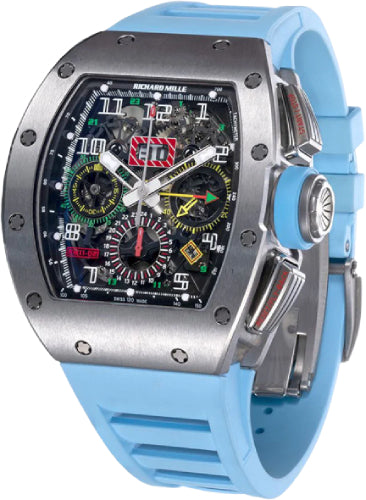 Titanium 50mm Openworked Dial