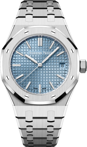 Royal Oak Selfwinding 50th Anniversary Stainless Steel 37mm Light Blue Dial
