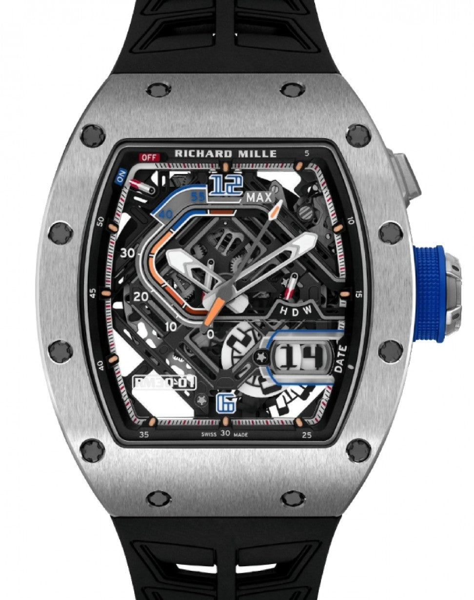 Automatic with Declutchable Rotor Titanium RM 30-01 BRAND NEW