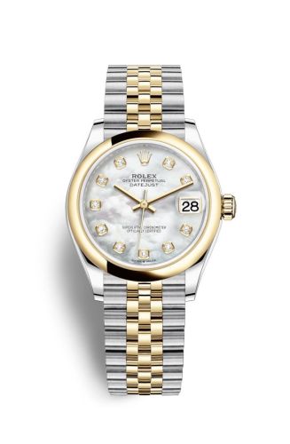 Datejust 31 Stainless Steel/ Yellow Gold / Domed / MOP / Jubilee