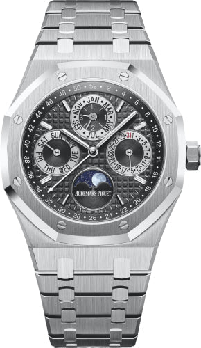 Royal Oak Perpetual Calendar “Japan” Platinum Gray Dial