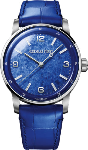 Code 11.59 Selfwinding 41mm White Gold Blue Sodalite Gemstone Diamond Dial