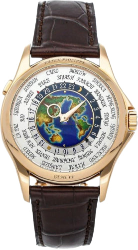 Complications World Time Rose Gold White Dial