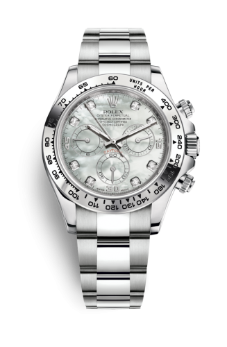 Cosmograph Daytona White Gold / MOP Diamond