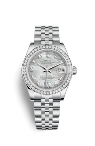 Datejust 31 Stainless Steel Diamond / Jubilee / MOP – Roman