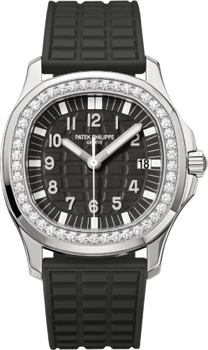 Aquanaut Ladies Stainless Steel Black Dial