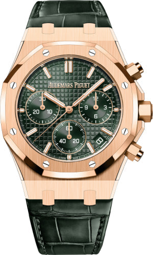 Royal Oak 41mm Chronograph “50th Anniversary” Rose Gold Khaki Green Dial