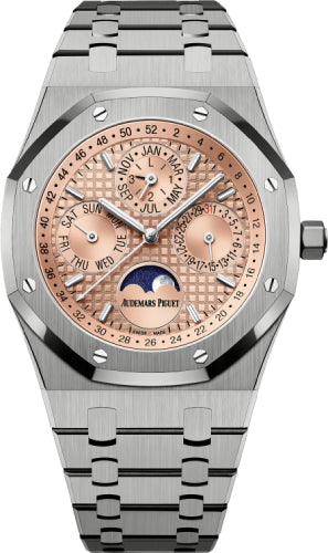 Royal Oak Perpetual Calendar Titanium “Salmon” Dial 41mm