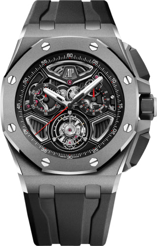 Royal Oak Offshore 43mm Flying Tourbillon Chronograph Titanium Openworked