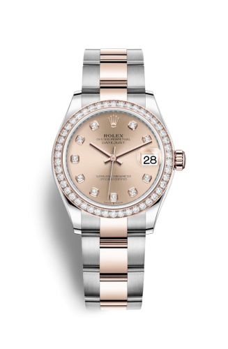 Datejust 31 Stainless Steel/ Rose Gold / Diamond / Rose – Diamond / Oyster