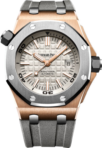 Royal Oak Offshore Diver Rose Gold 42mm Titanium Grey Dial