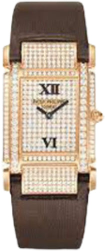 Twenty~4 Ladies Rose Gold Diamond Pave Dial