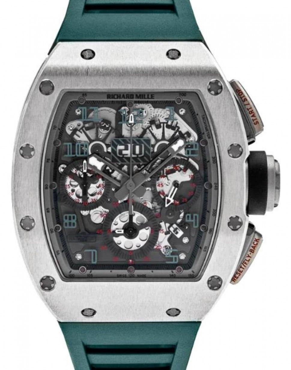 Felipe Massa “Polo de Deauville” White Gold/Titanium RM 011