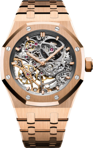 Royal Oak Double Balance Wheel 37mm Openworked Rose Gold