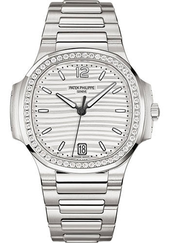 Nautilus Ladies Automatic 35.2mm Steel Silvery Opaline Dial